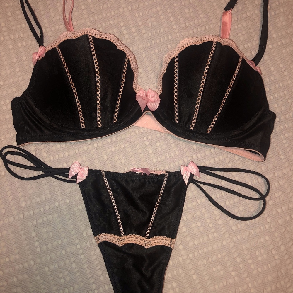 Victoria's Secret Balconette Bra with Panties